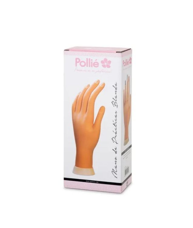 Imagen de Mano blanda Pollie para prácticas manicura